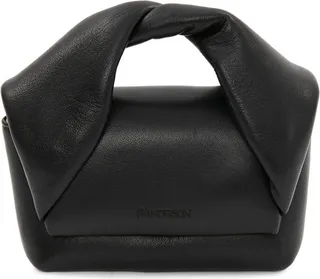 Jw Anderson Mini Leather Twister Cross-Body Bag