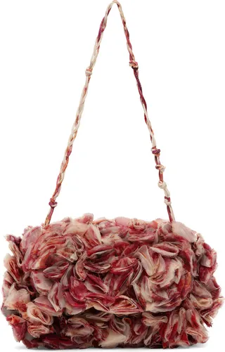 Dries Van Noten Pink Ruffle Bag