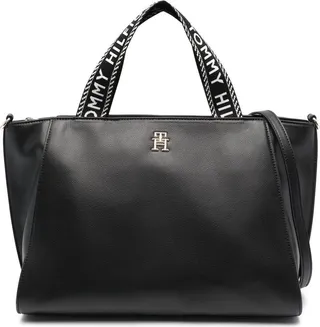 Logo Handle Tote Bag