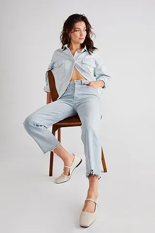 Citizens of Humanity Florence Wide Straight Jeans by Citizens of Humanity at Free People