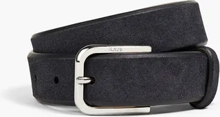 Suede belt