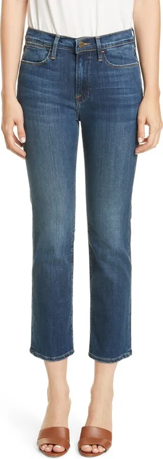 Le High Straight Leg Jeans