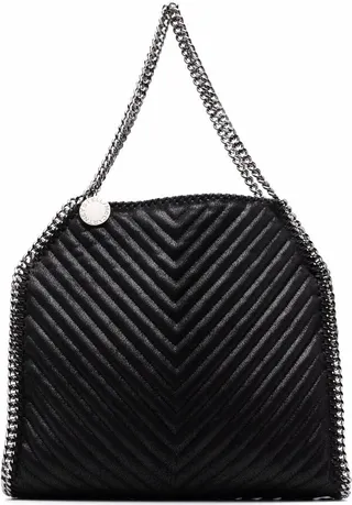small Falabella chevron tote bag