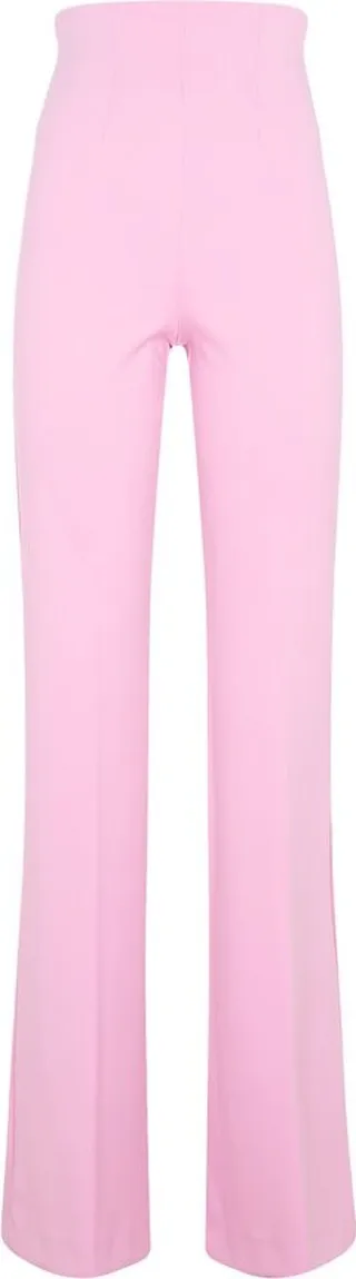 Sportmax High Waist Straight Leg Trousers