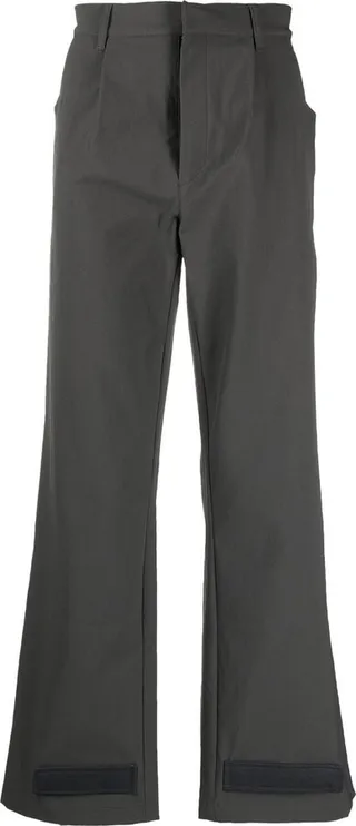 Mid-Rise Touch-Strap Trousers