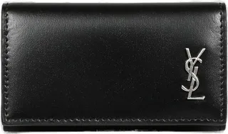 Saint Laurent Logo Plaque Keyring