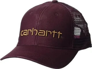 Carhartt Canvas Mesh-Back Cap (Port) Traditional Hats