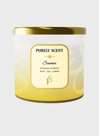 Sunrise 100% Soy Wax Candle