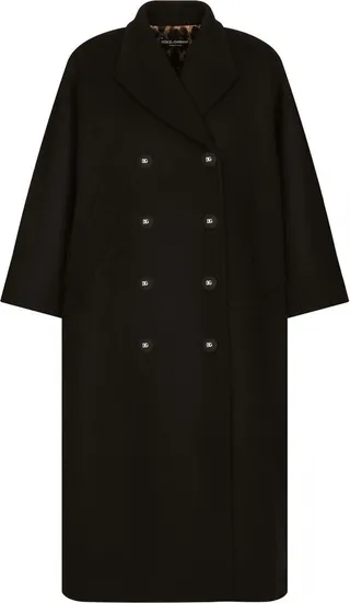 Long Double-Breasted Coat