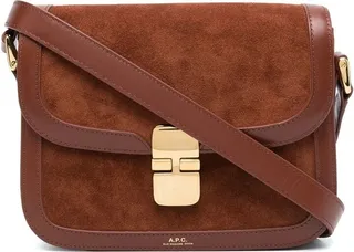 Grace leather shoulder bag
