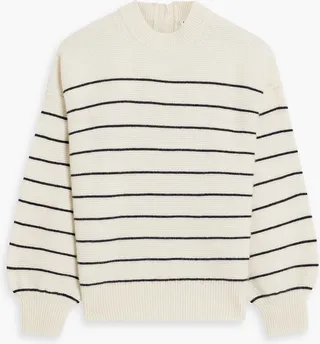 Striped cashmere sweater