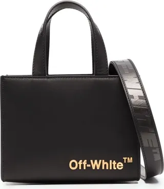 Logo-Plaque Tote Bag