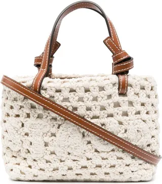 Ria crochet tote bag