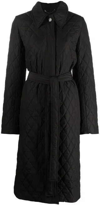 STELLA MCCARTNEY- Light Quilted Trench Coat