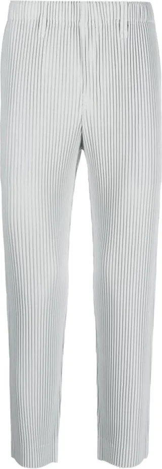Pleated Tapered Trousers