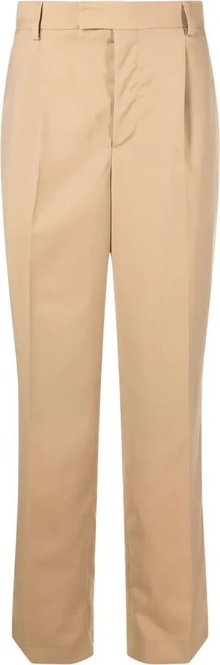 Straight-Leg Tailored Trousers