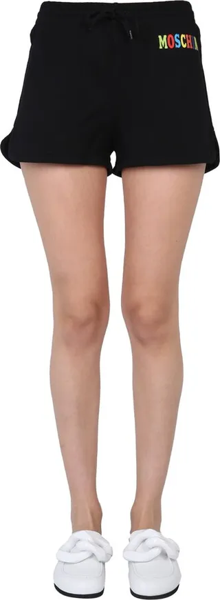 Multicolor Logo Shorts