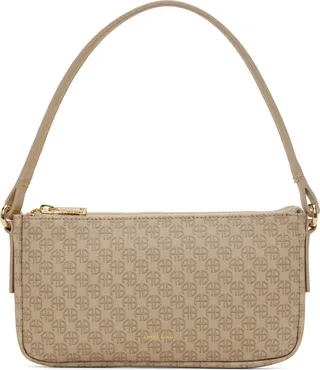 ANINE BING Beige Bianca Bag