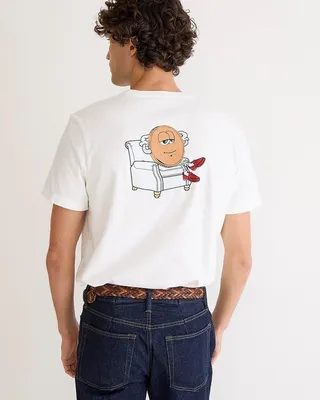 Limited-edition made-in-the-USA penny loafer graphic T-shirt