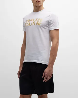 Men's Metallic Institutional Logo T-Shirt
