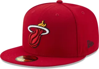 New Era Miami Heat Basic 59FIFTY Fitted Cap 2018