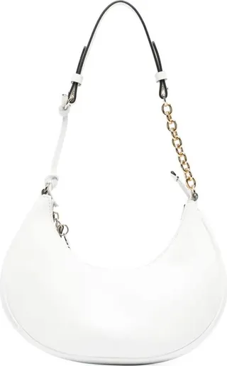 White To The Moon And Red Shoulder Bag