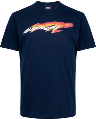 Wind logo-print T-shirt