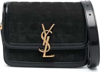 YSL logo-plaque shoulder bag