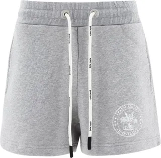 Palm Angels Logo-Printed Drawstring Shorts