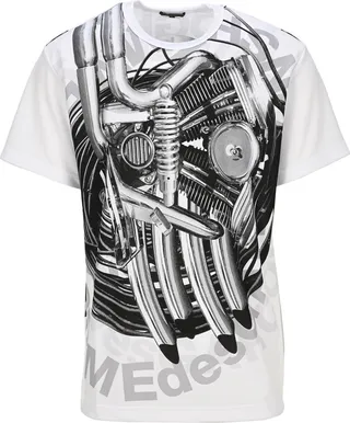 Comme des Garçons Homme Plus All-Over Logo Print T-Shirt