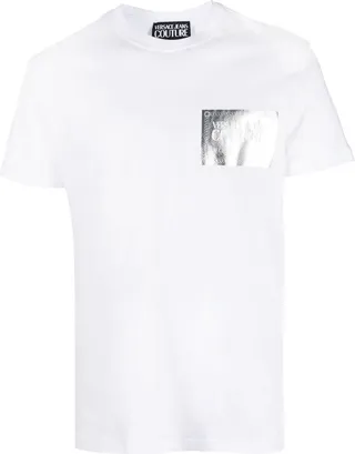 logo-print cotton T-shirt