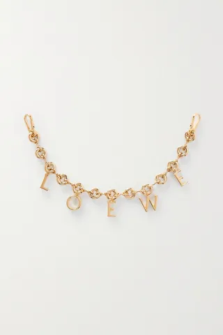 Loewe - Donut Gold-tone Chain Strap - One size