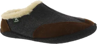 Cabin Mens Slip On Felt Loafer Slippers