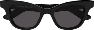 Alexander McQueen Eyewear Cat-Eye Frame Sunglasses