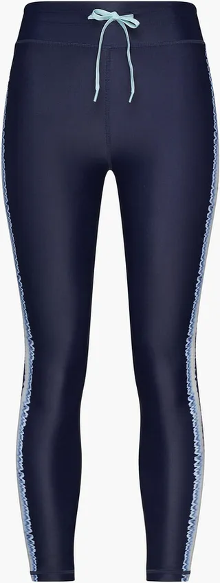Tie-dyed stretch leggings