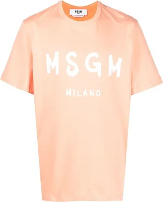 logo-print T-shirt