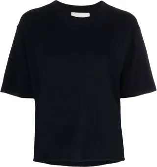 Short-Sleeved Knitted Top