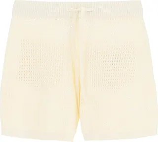 Nanushka Crochet Drawstring Shorts