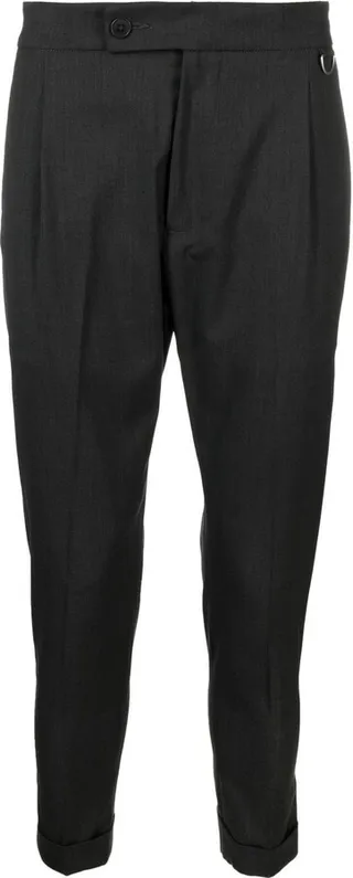 Cropped Tailored Trousers