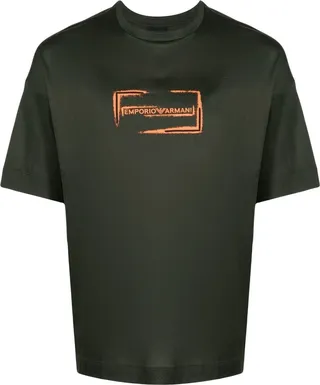 logo-print T-shirt