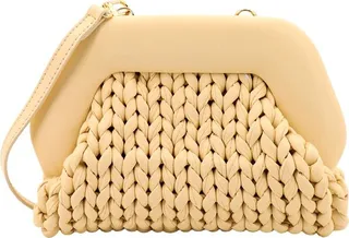 Themoirè Gea Cable Knitted Satchel Bag