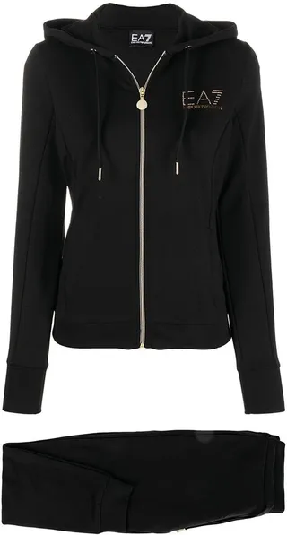 Embellished Logo Print Tracksuit