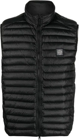 Logo Patch Padded Gilet