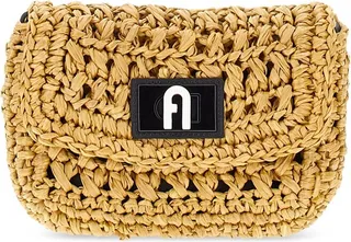 Furla 1927 Logo Plaque Mini Shoulder Bag