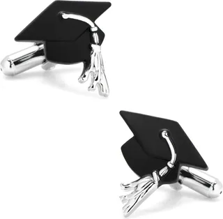 Graduation Cap Cuff Links