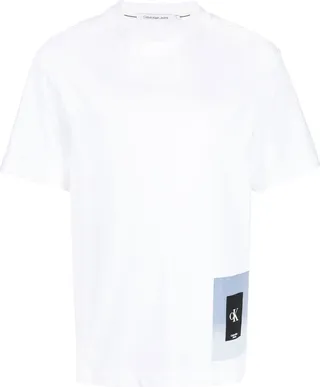 logo-print cotton T-shirt