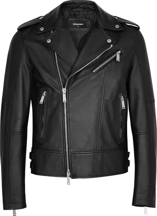 Dsquared2 Kiodo Leather Jacket