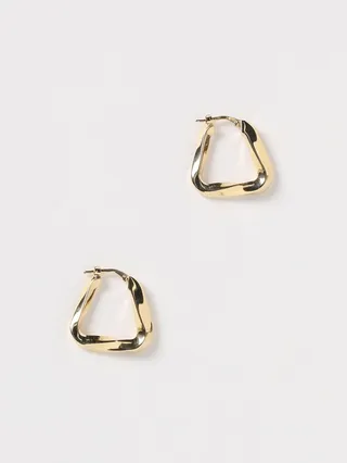 Bottega Veneta silver earrings