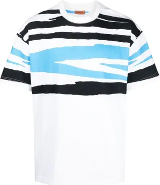graphic-print cotton T-shirt