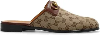 Gucci Monogram Slip-On Slippers